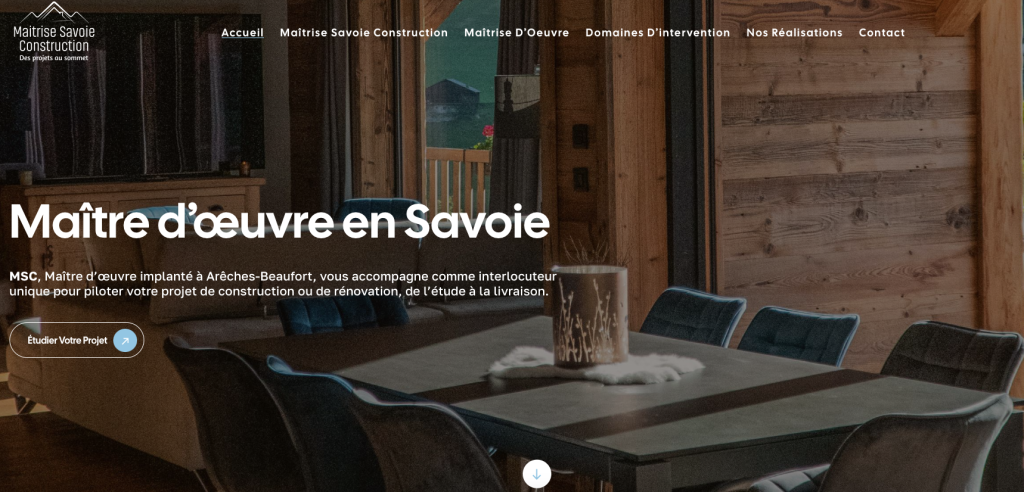 rédaction site maitre d'oeuvre